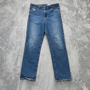 AG Adriano Goldschmied High Rise Blue Jeans